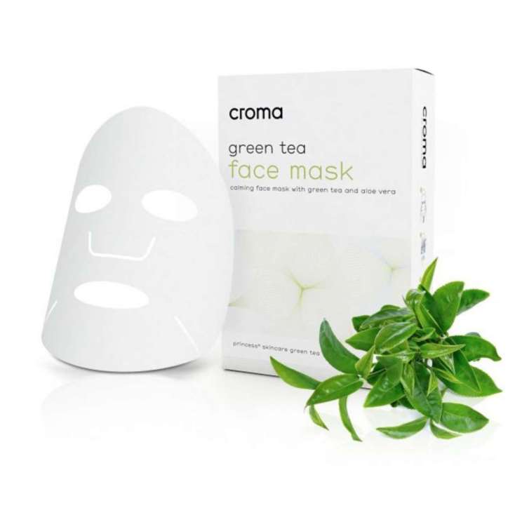 Masque visage au thé vert - Croma