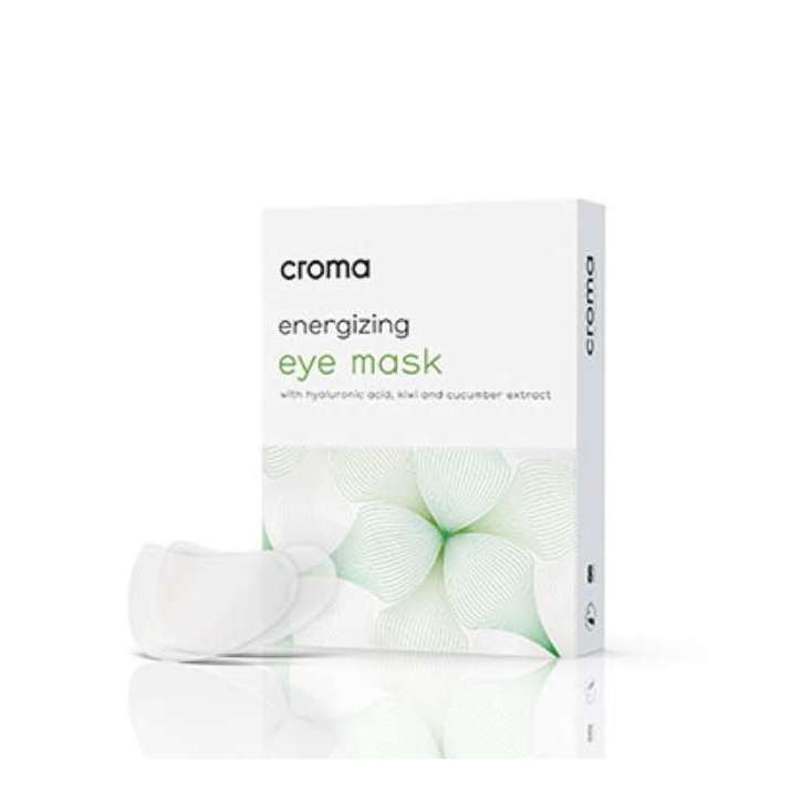 Masque yeux énergisant CROMA Extrait kiwi, concombre & HA