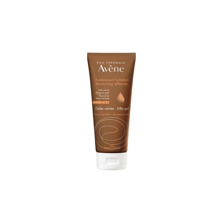 Avène - Sunscreen - Moisturizing self-tanner - Satin face and body jelly 100 ml