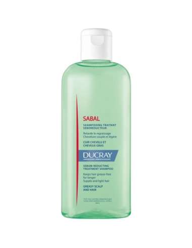 Ducray Sabal Shampooing traitant séboréducteur purifiant cheveux gras 200 ml