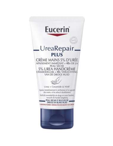 Eucerin Urearepair Plus Crème Mains 5% D'Urée 75 ml