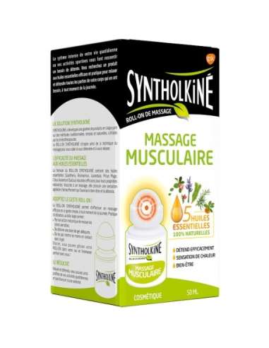 Syntholkiné Massage Musculaire Roll-on 50 ML