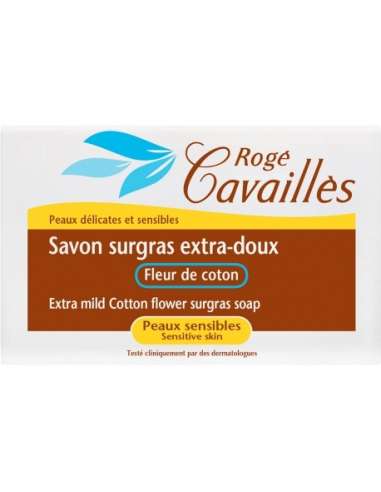 Rogé Cavaillès Extra-mild Surgras Soap Cotton Flower 150 G