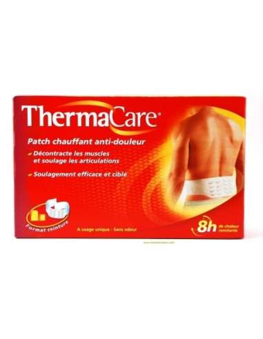 Thermacare Patch Chauffant Antidouleur Ceinture 4 Patchs