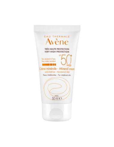 Avène - Solaire - Très haute protection Crème minérale SPF 50+ 50ml