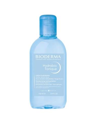 Bioderma Hydrabio Loción Tonificante Rostro y Ojos Piel Sensible Deshidratada 250ml