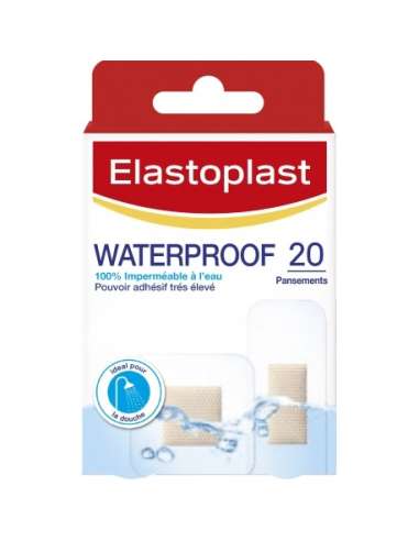 Elastoplast Pansements Waterproof 20 pansements