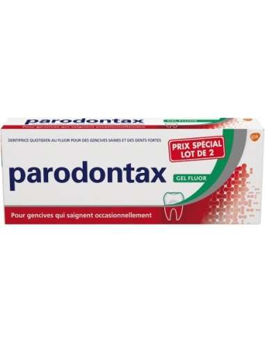 Parodontax Toothpaste Fluoride Gel 2 x 75ml