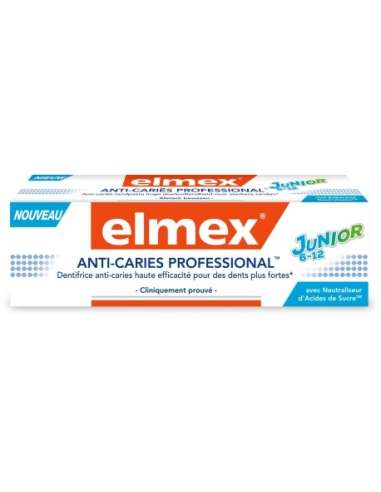 Elmex Dentifrice Anti-Caries Professional Junior 75 ml
