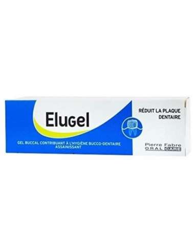 Elugel Oral Gel Reduces Dental Plaque 40ml