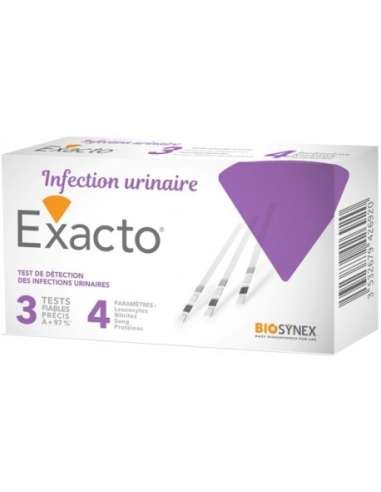 Test delle infezioni urinarie Exacto x 3