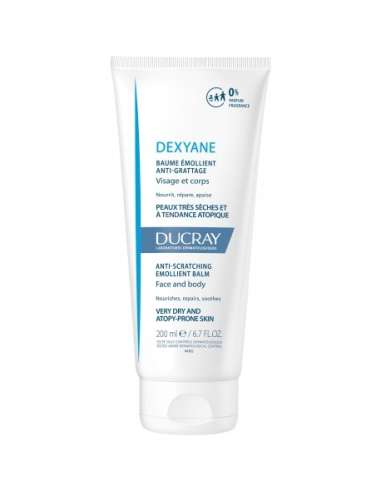 Ducray Dexyane Emollient Balm anti-prurito pelle molto secca e a tendenza atopica 200ml