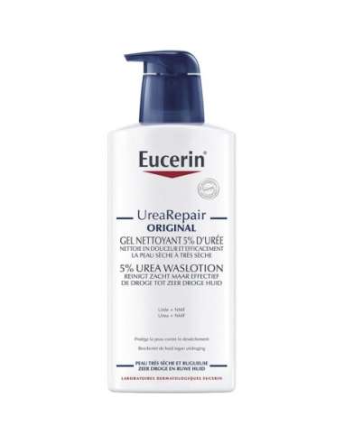 Eucerin Urearepair Original Gel Nettoyant 5% D'Urée 400 ml