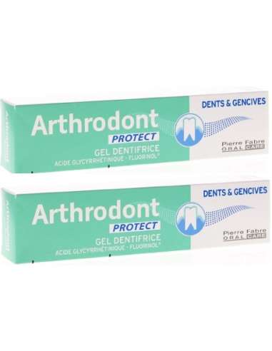 Arthrodont Protect Fluoride Toothpaste Gel 2 x 75ml