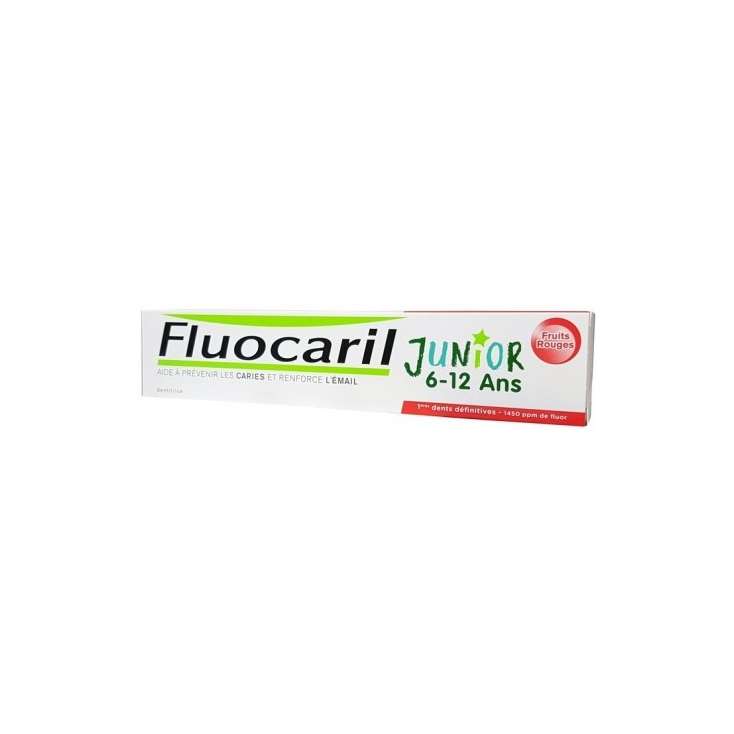 フルオカリル ジュニア歯磨き粉 6-12 歳用 レッドフルーツ 75ml