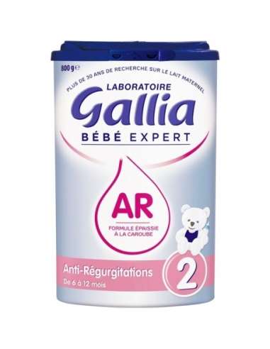 Gallia Bébé Expert 2 AR 6-12 Mois 800 g