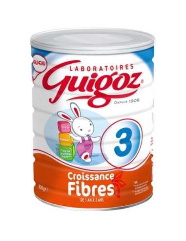 Guigoz 3 Growth Fibers From 1 to 3 Years 800g