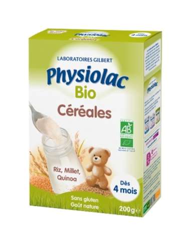 Physiolac Céréales Bio 200 g