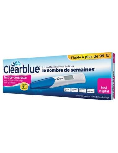 Clearblue Pregnancy Test With Pregnancy Age Estimator x 1