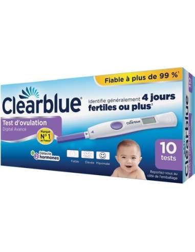 CLEARBLUE, Digital Ovulation Test 10's