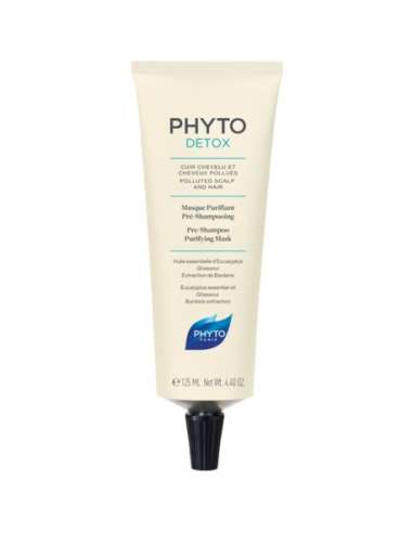 Phyto PhytoDétox Masque Purifiant Pré-Shampooing 125 ml