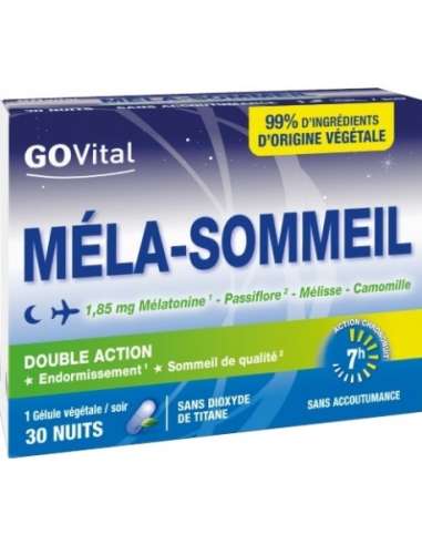 GOVital Mela-Sleep 30 capsule