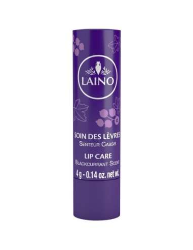 Laino Glitter Lippenpflege, Duft nach schwarzen Johannisbeeren, 4 g