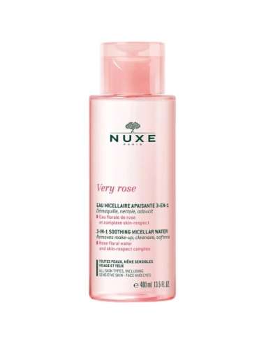 Nuxe Very Rose Eau Micellaire Apaisante 3 en 1 400 ml