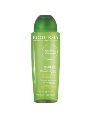 Bioderma Nodé G Shampoo purificante delicato per cuoio capelluto grasso 400ml