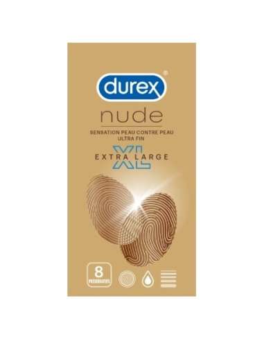 Durex Desnudo XL x 8