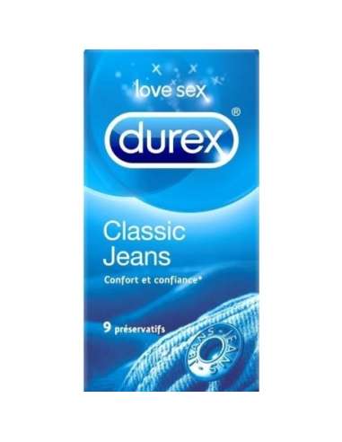Durex Classic Jeans x 9
