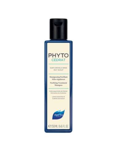 Phyto Cédrat Sebum-Regulating Purifying Shampoo 250ml