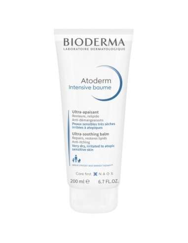 Bioderma Atoderm Intensive Baume nourrissant anti-démangeaisons visage et corps 200 ml