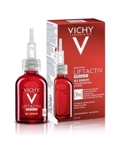 Vichy Liftactiv B3 Serum gegen braune Flecken und Falten 30 ml