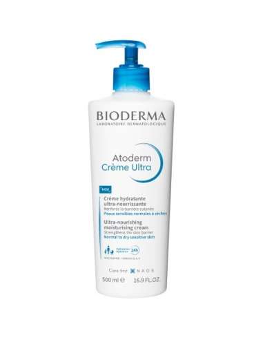 Bioderma Atoderm Crème Ultra Soin quotidien hydratant ultra-nourrissant 500 ml
