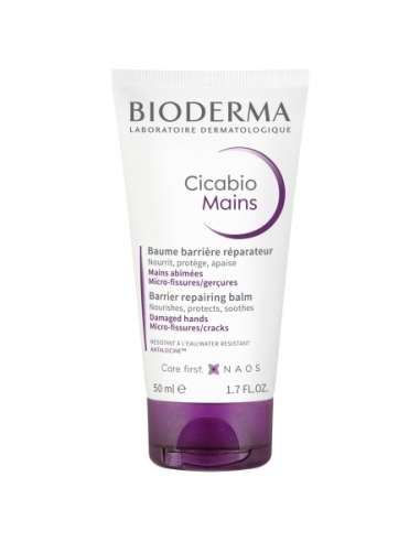 Bioderma Cicabio restorative hand cream for damaged skin 50 ml