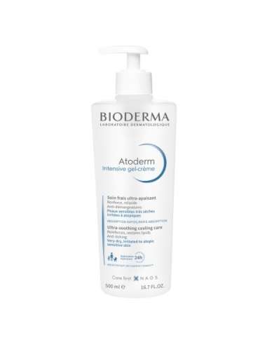 Bioderma Atoderm Intensive Gel crème, crème anti démangeaison 500 ml
