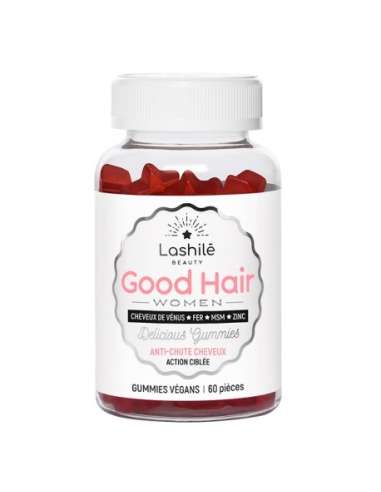 Lashilé Good Hair Vitamines Boost x60 gommes