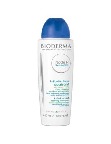 Bioderma Nodé P apaisant shampoing anti-pelliculaire cuirs chevelus irrités 400 ml