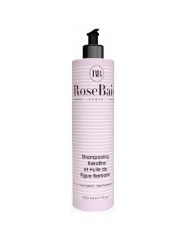 RoseBaie Shampoo with keratin and prickly pear oil 500ml
