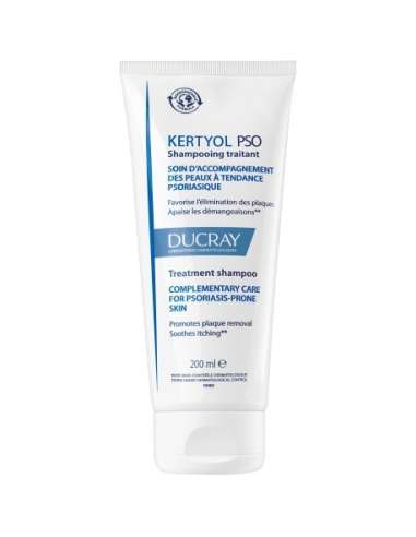 Ducray Kertyol PSO Anti-itch rebalancing treatment shampoo 200ml