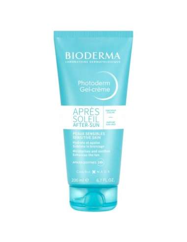 Bioderma Photoderm Gel-crème après soleil pour les peaux sensibles 200ml