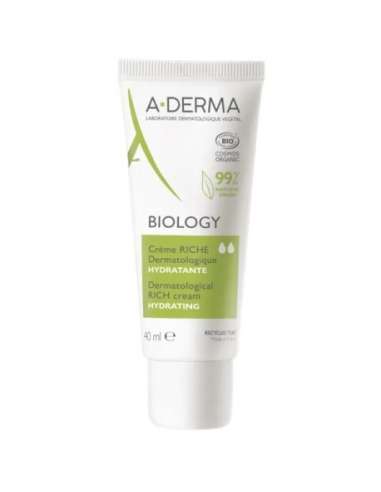 A-Derma Biology Moisturizing Dermatological Rich Cream 40ml